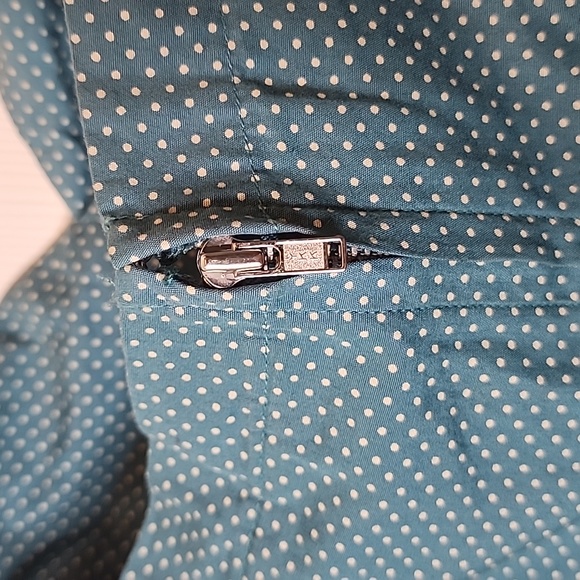 Anthropologie Girls From Savoy Polka Dot Halter Midi Dress, Size 2 - Picture 4 of 11